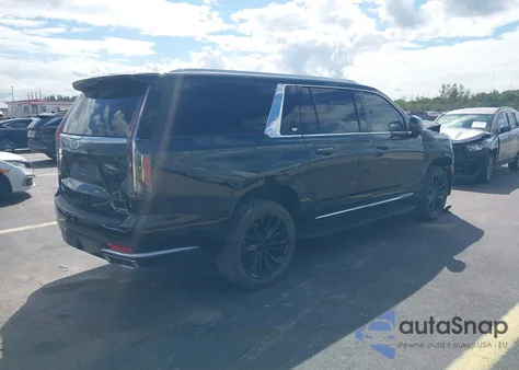 2023 Cadillac Escalade Esv 2Wd Premium Luxury from USA, damaged, VIN 1GYS3KKL7PR155423